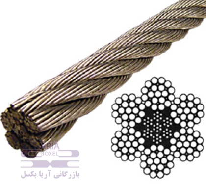 6X19 stainless steel wire rope 316  316